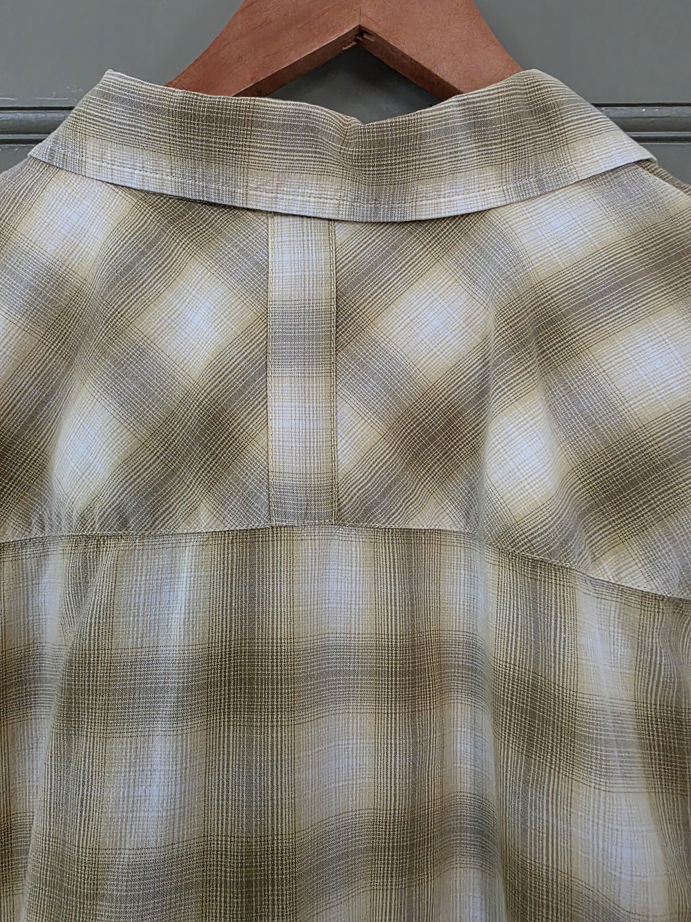 Horny Toad Toad&Co Plaid 100% Organic Cotton Short Sleeve Button Down Large - Picture 7 of 15